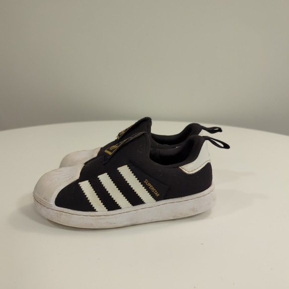 ADIDAS sz9 Black Superstar 360 Sneakers - Picture 4 of 7
